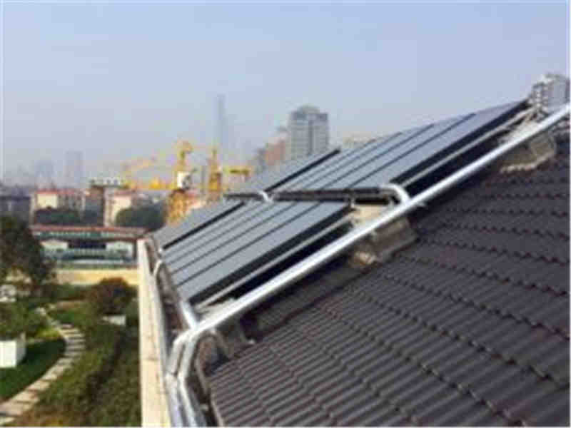 學(xué)校用太陽能熱水工程案例，洗浴用太陽能熱水